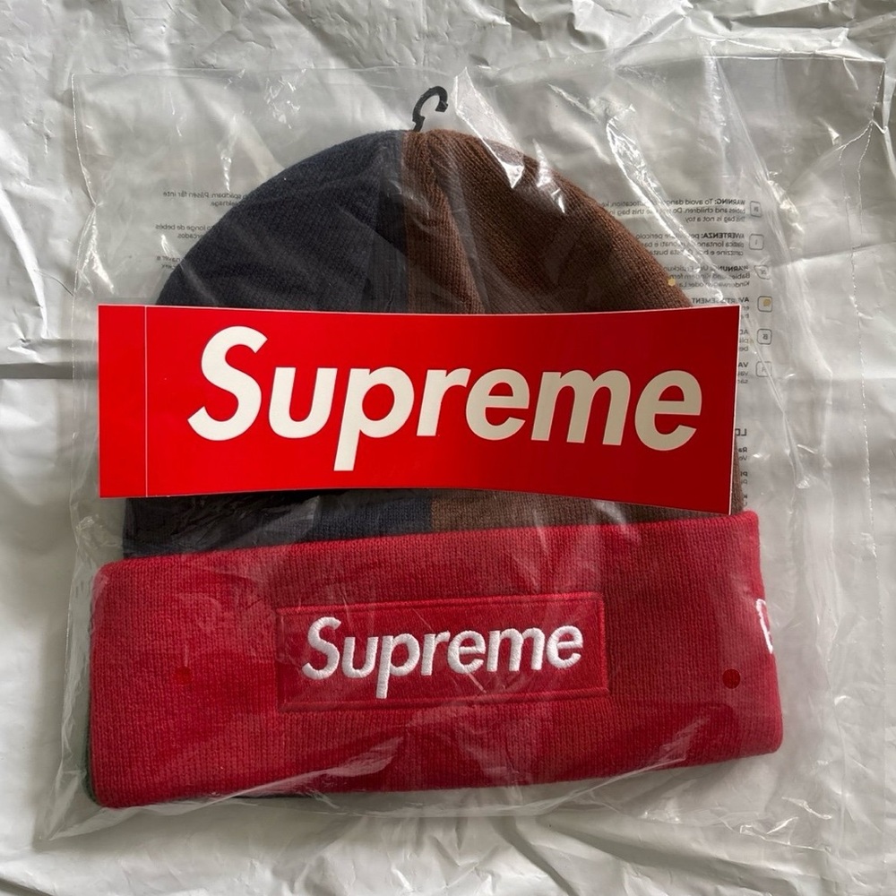 New Era Supremo Box logo beanie